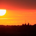 Couché de soleil sur Namur