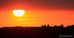 Couché de soleil sur Namur