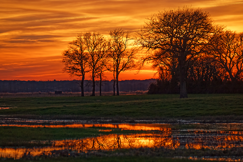 couché soleil