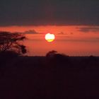 couchée de soleil aun kenya