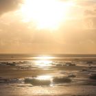 couchée de soleil en baie de SOmme