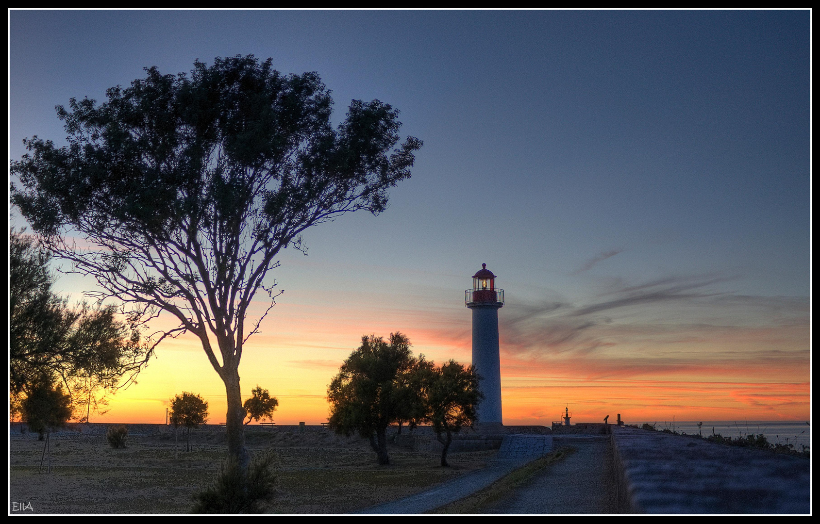 Coucher à St Martin en Ré