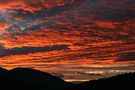 Coucher de l'astre solaire sur la vallée de l'Auzonnet de Sinopis 