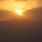 Coucher de solei depuis le Nemrut Dag, en Turquie