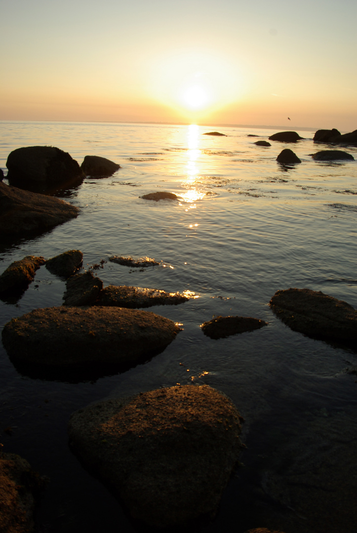 Coucher de solei en Finistère