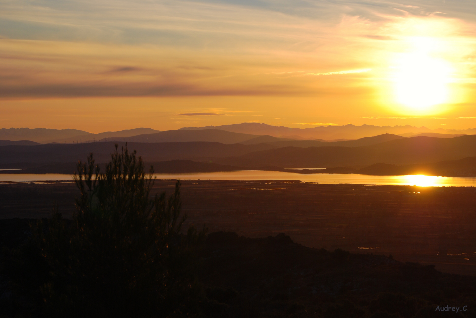 Coucher de soleil