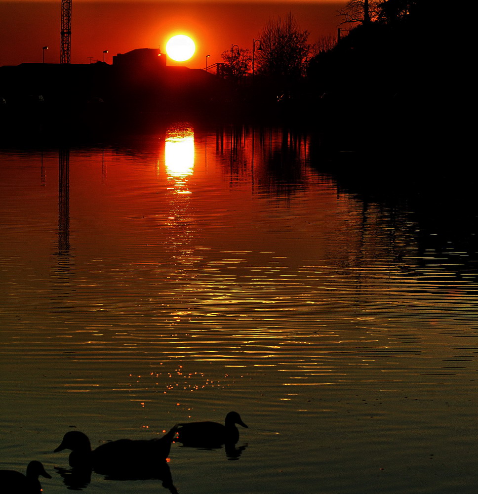 coucher de soleil