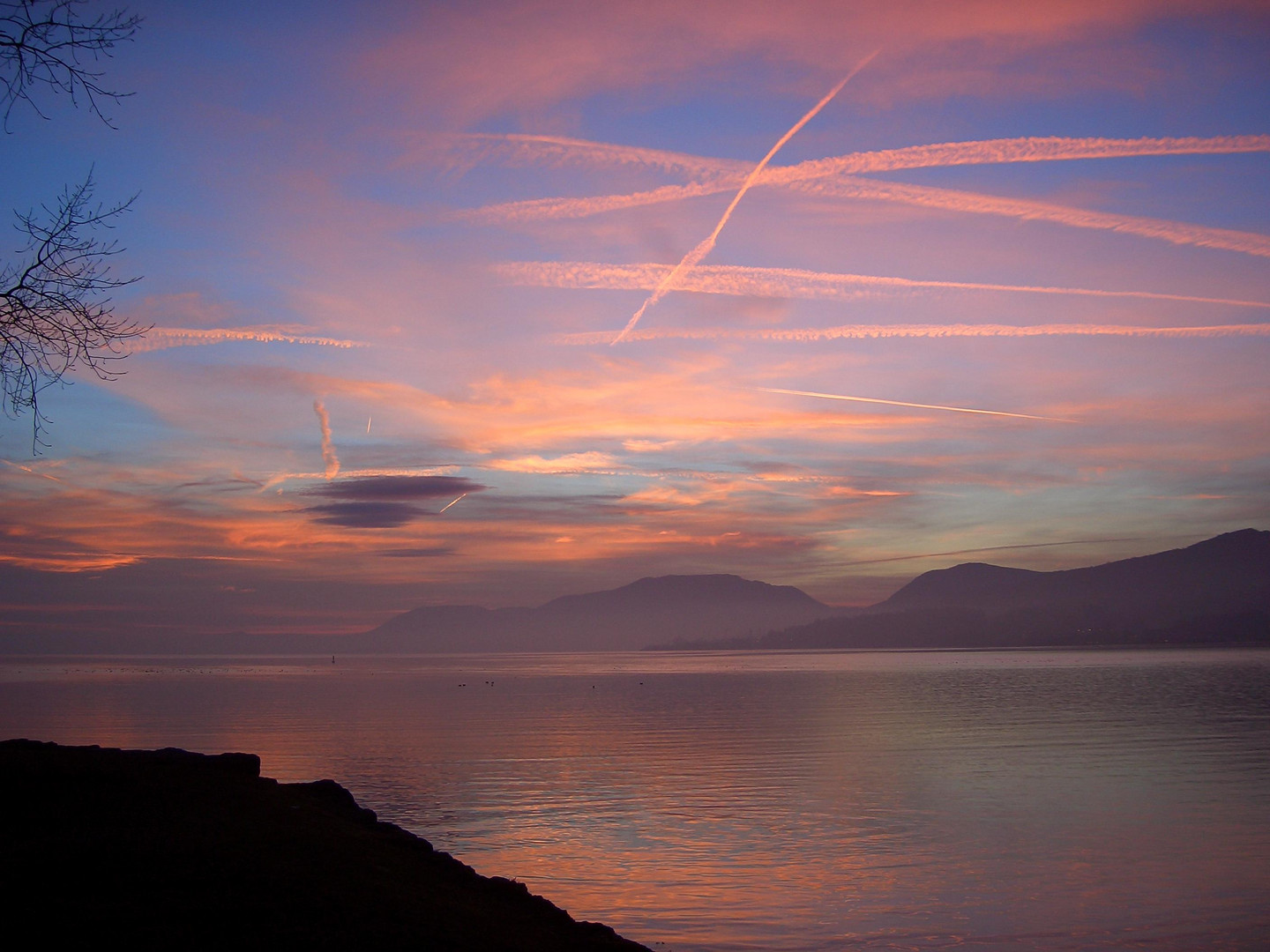 coucher de soleil