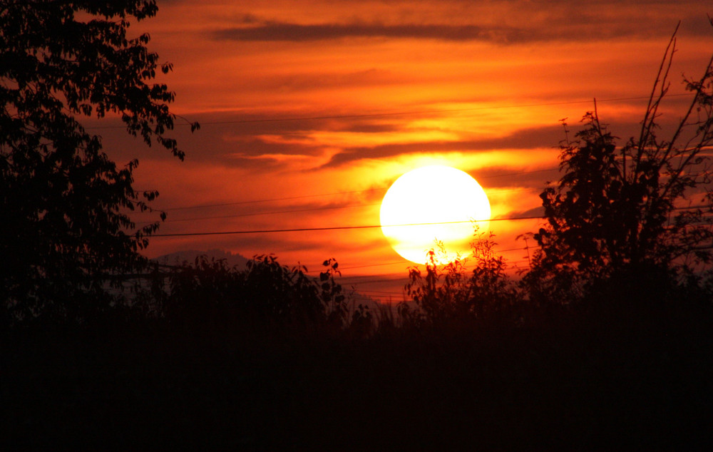 coucher de soleil