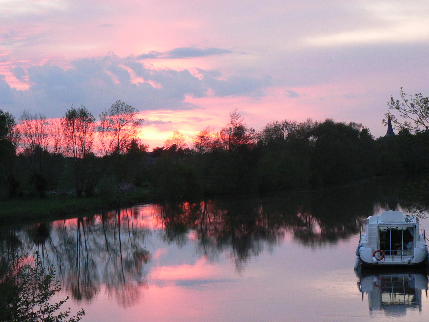 coucher de soleil