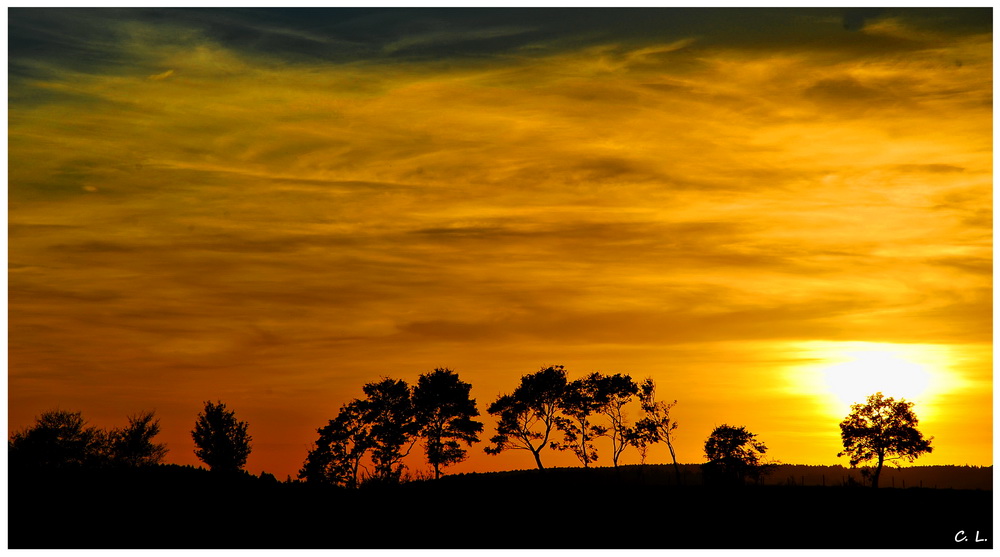 Coucher de soleil