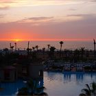 Coucher de soleil à Agadir --- Sonnenuntergang in Agadir