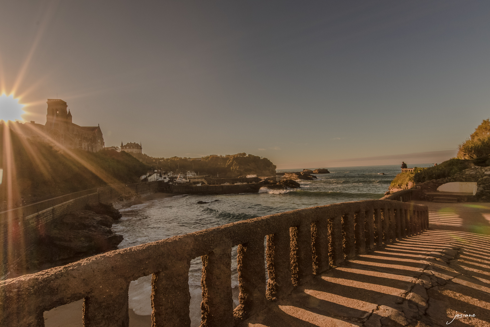 Coucher De Soleil A Biarritz Photo Et Image Nature