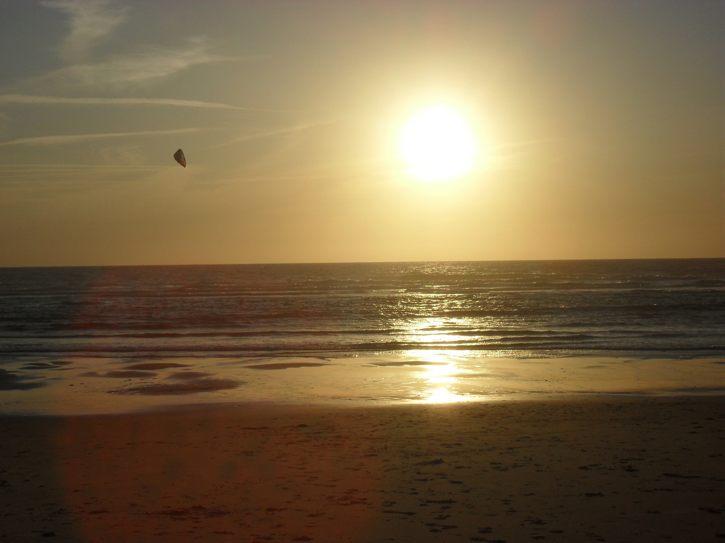 Coucher de Soleil à Biscarrosse