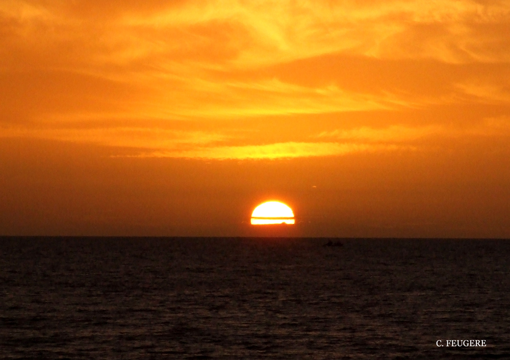 Coucher de soleil à Criel sur mer (2)