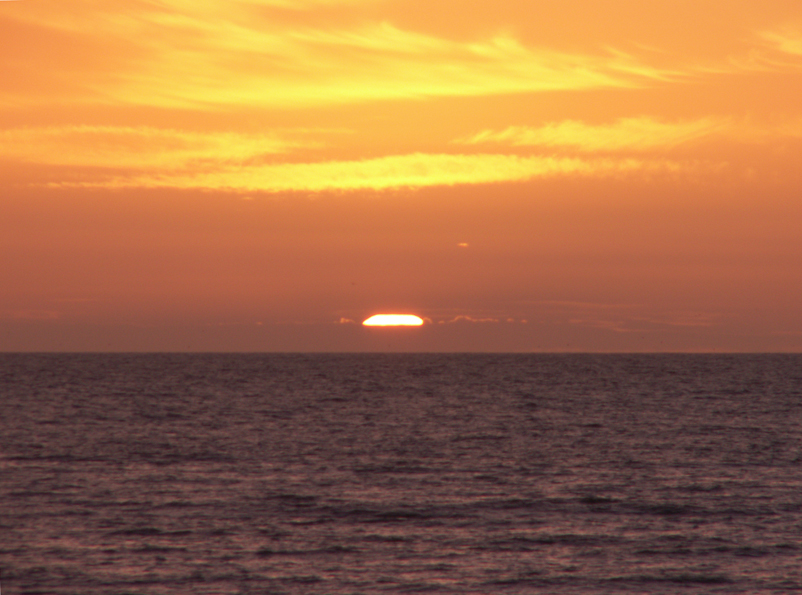 Coucher de soleil à Criel sur Mer