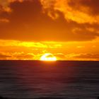 coucher de soleil a grymouth (NZ)