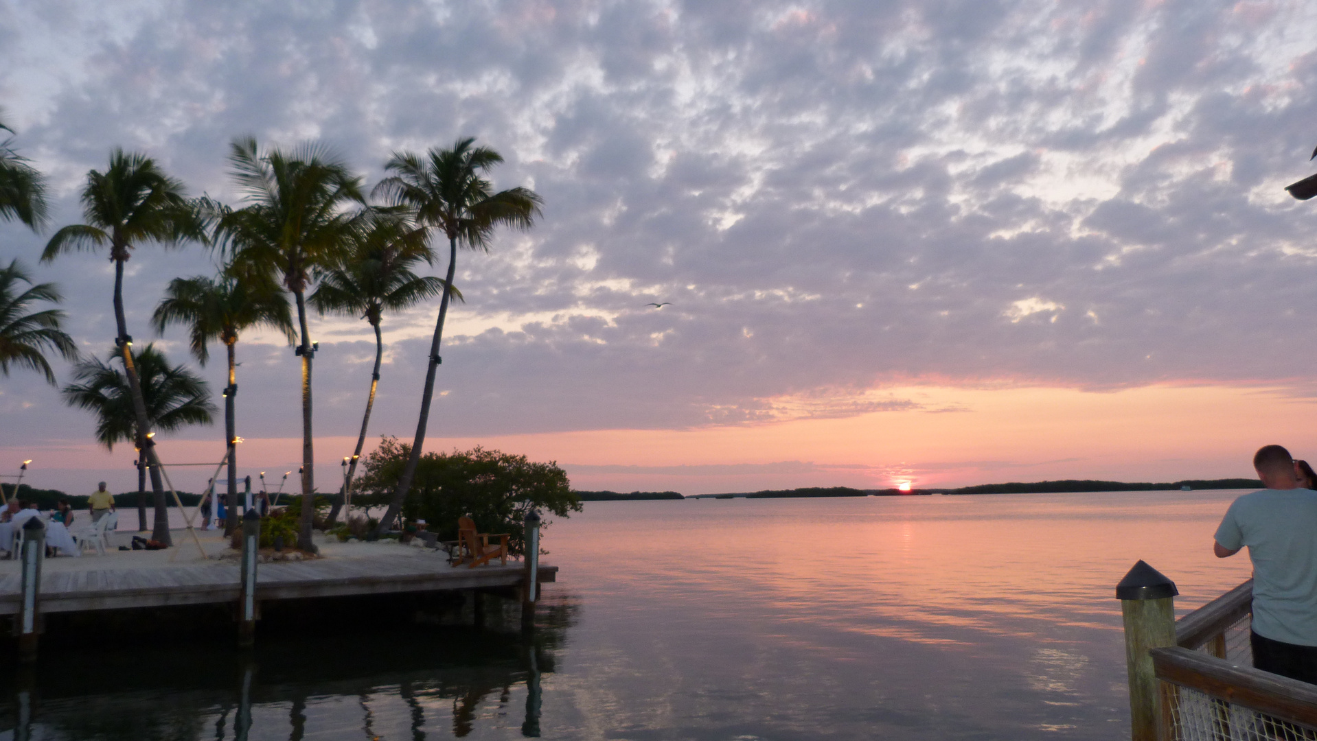 coucher de soleil à Islamorada