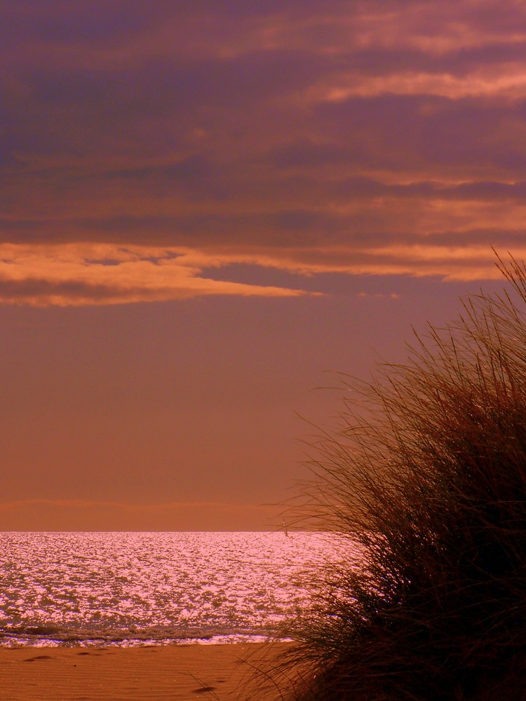 Coucher de soleil à la Grande Motte