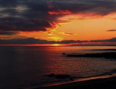 Coucher de soleil à la pte de Beg Meil