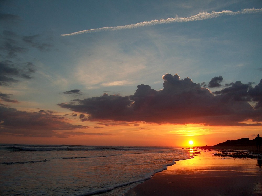 Coucher de soleil à la Tranche sur Mer 05