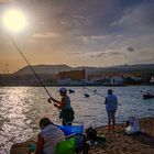 Coucher de soleil a l'îlle de Tenerife