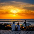 Coucher de soleil a l'îlle de Tenerife