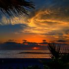 Coucher de soleil a l'îlle de Tenerife