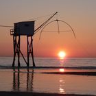 Coucher de soleil à Saint-Brévin-Les-Pins