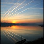 Coucher de Soleil à Saint Mathurin sur Loire