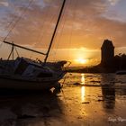 Coucher de soleil à Saint Servan