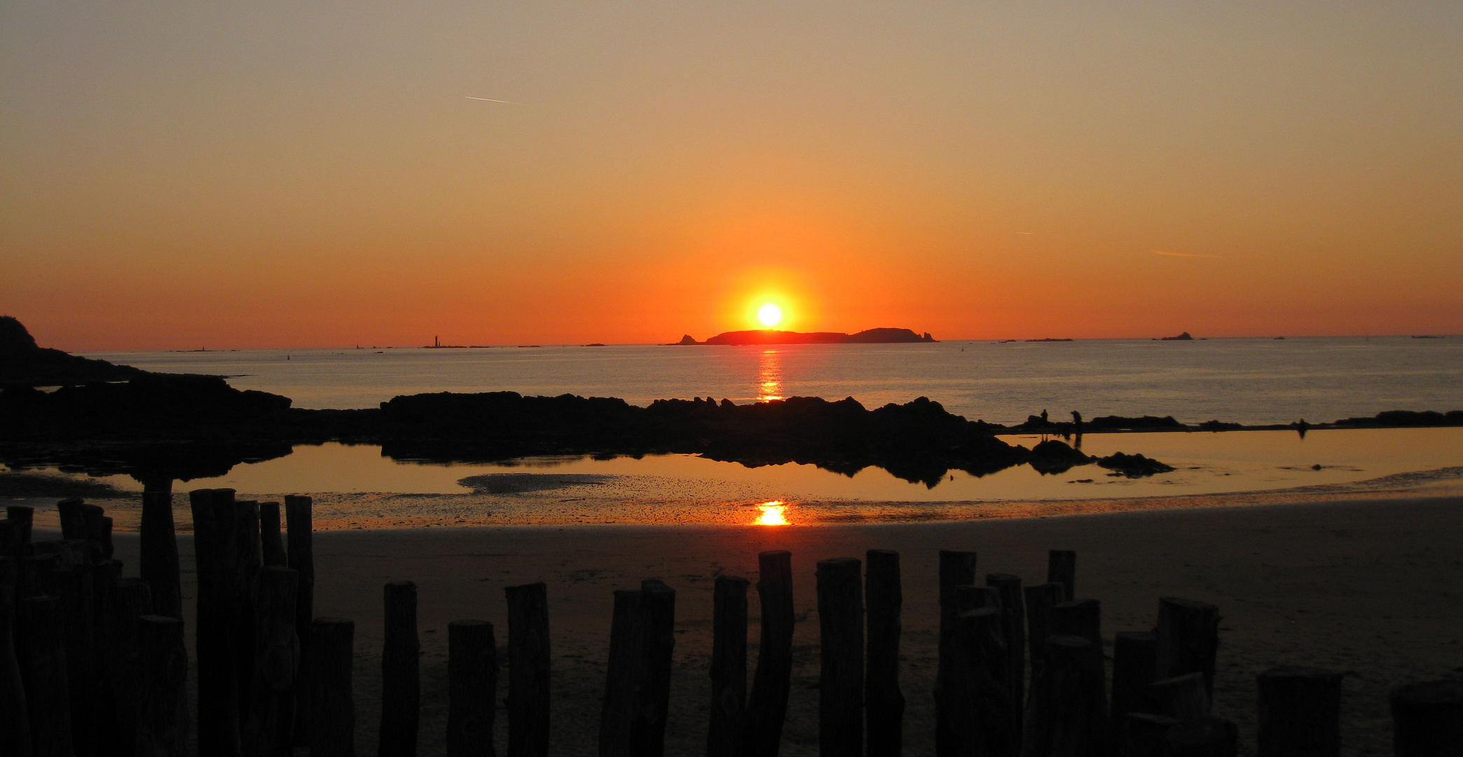 Coucher de soleil à St Malo