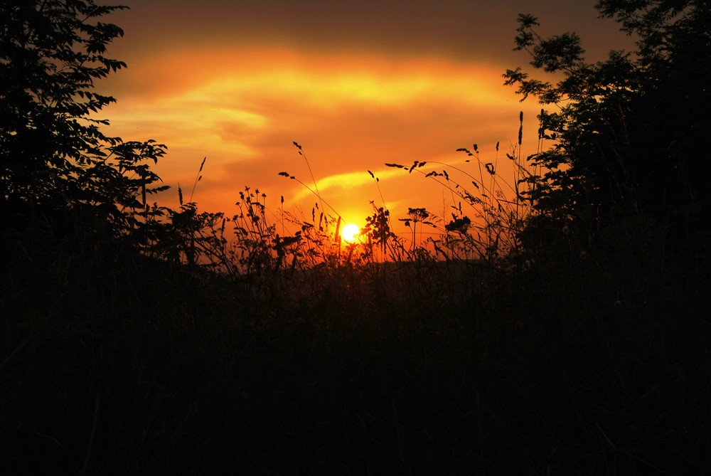 coucher de soleil