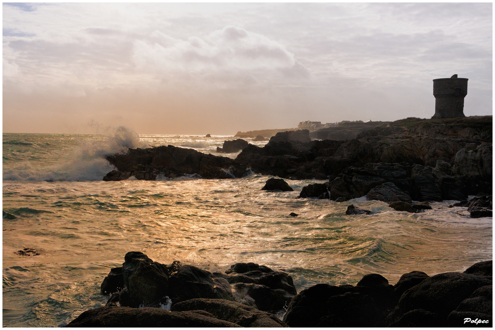 Coucher de soleil au CROISIC