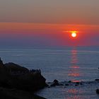 Coucher de soleil au Rocher de la Vierge