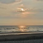 Coucher de soleil au Touquet