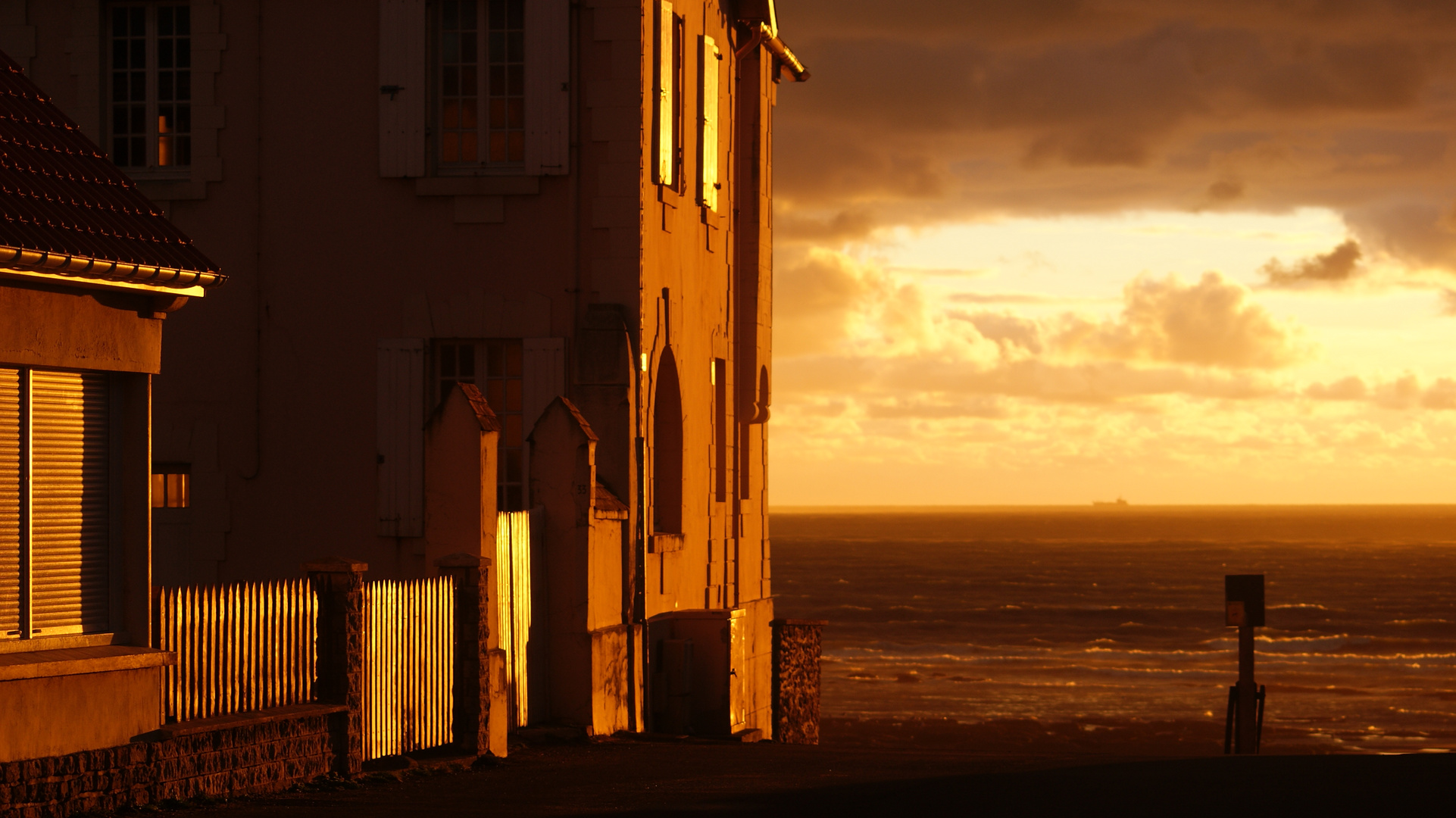 coucher de soleil Audresselles