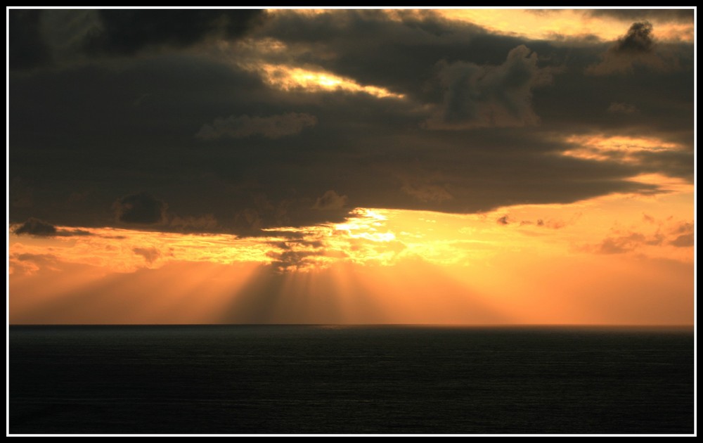 Coucher de soleil Biarritz