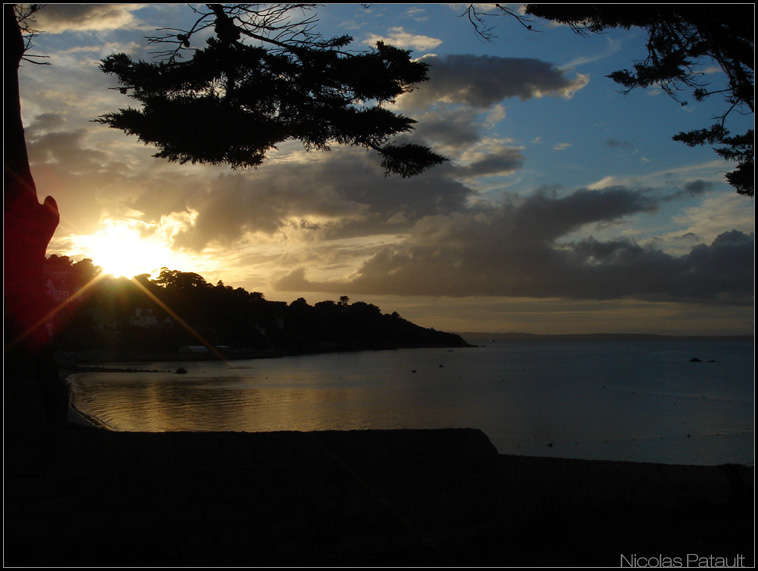 Coucher de soleil breton