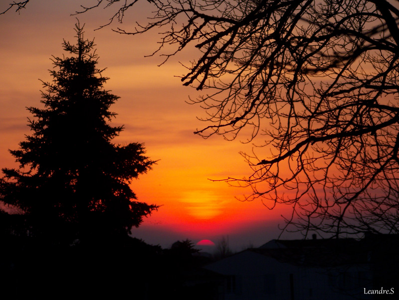 coucher de soleil charentais