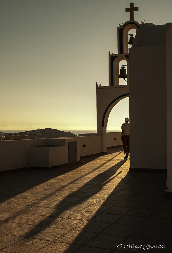 coucher de soleil cyclades