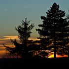 Coucher de soleil dans le Gers  --  Sonnenuntergang in dem Gers