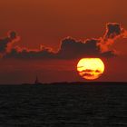 Coucher de soleil dans le Morbihan