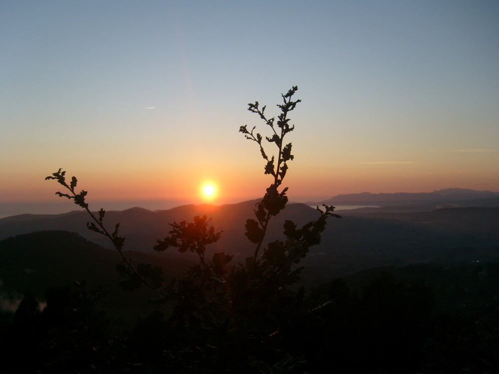 Coucher de Soleil dans le Var