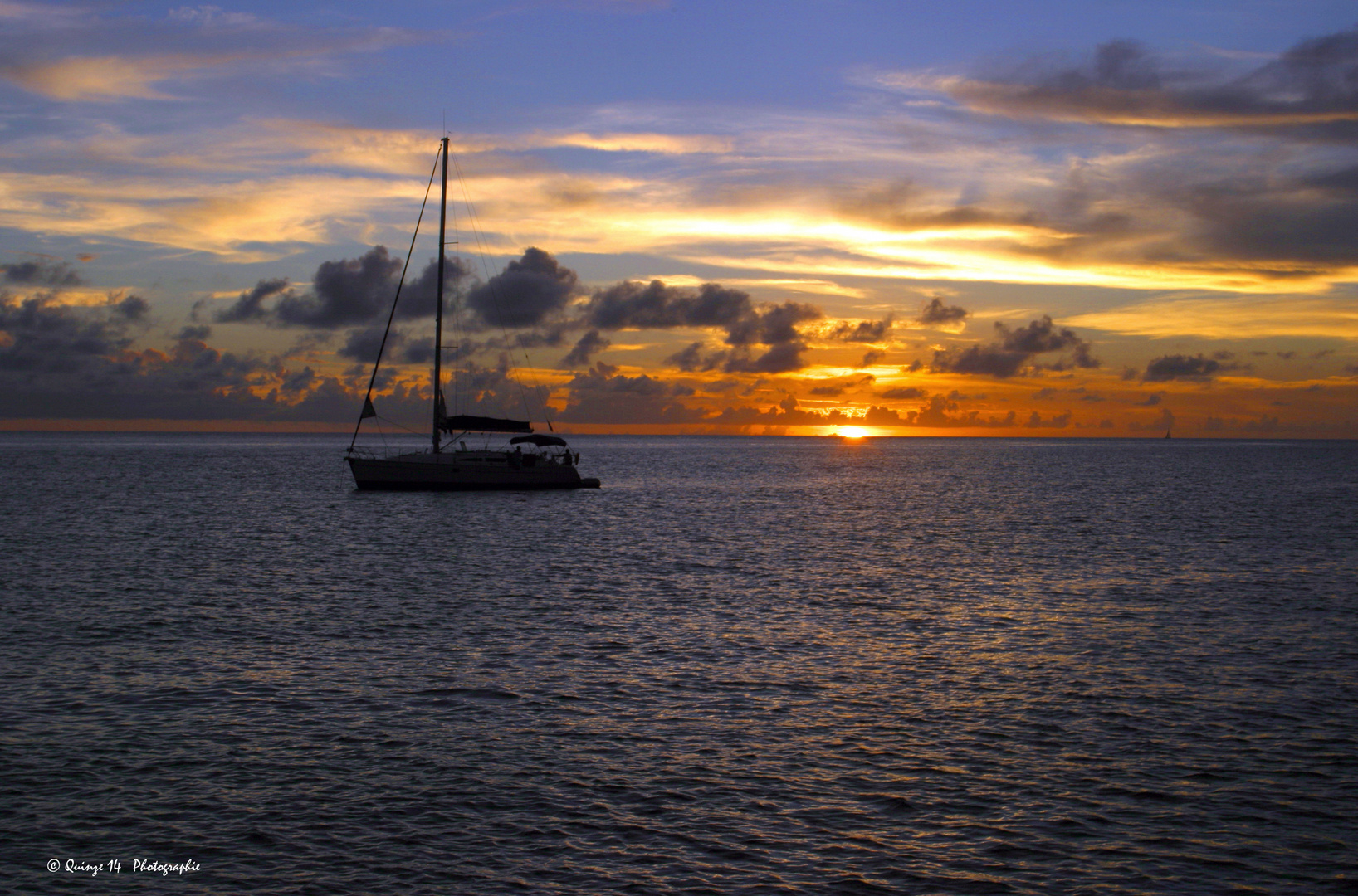 COUCHER DE SOLEIL DANS LES CARAIBES 2.