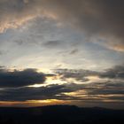 Coucher de soleil dans les Vosges