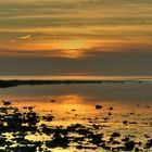 coucher de soleil dans l'ile de Ré