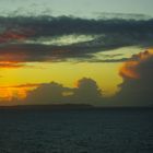 Coucher de soleil depuis le pont de Plougastel