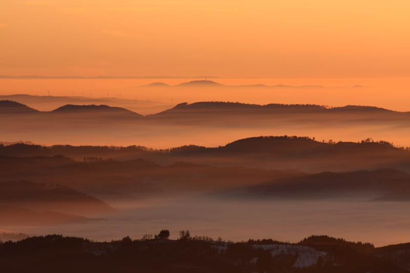 coucher de soleil