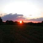 coucher de soleil du gard